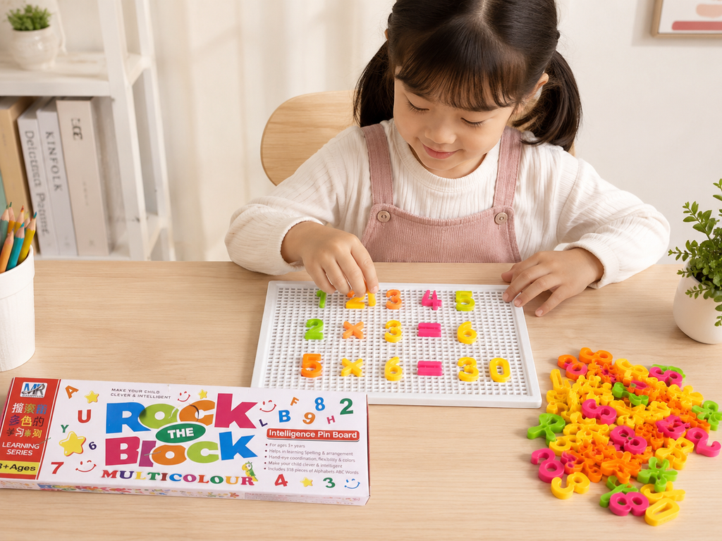 Rock the Block Intelligence Pin Board