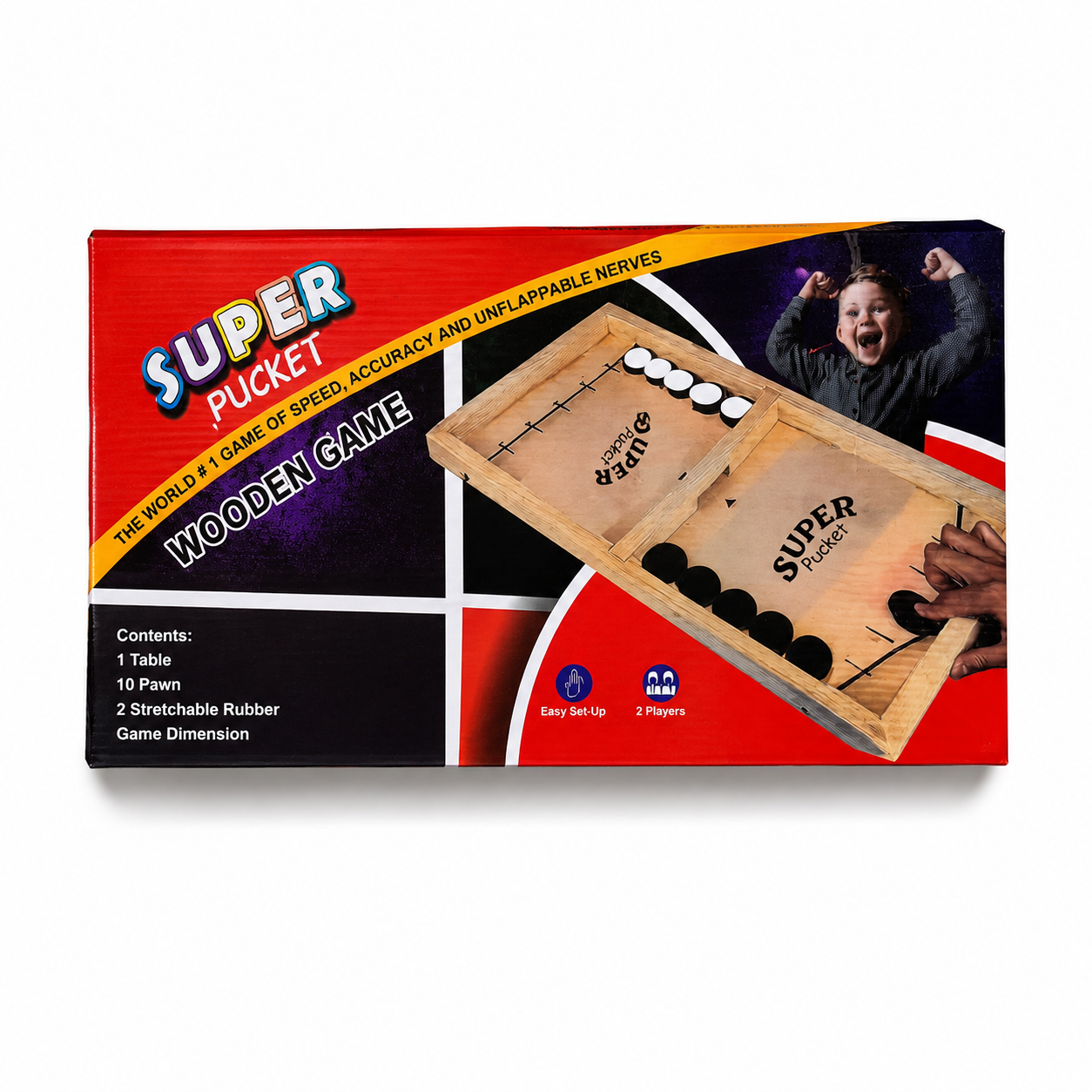 Super Puck Fast Sling Game