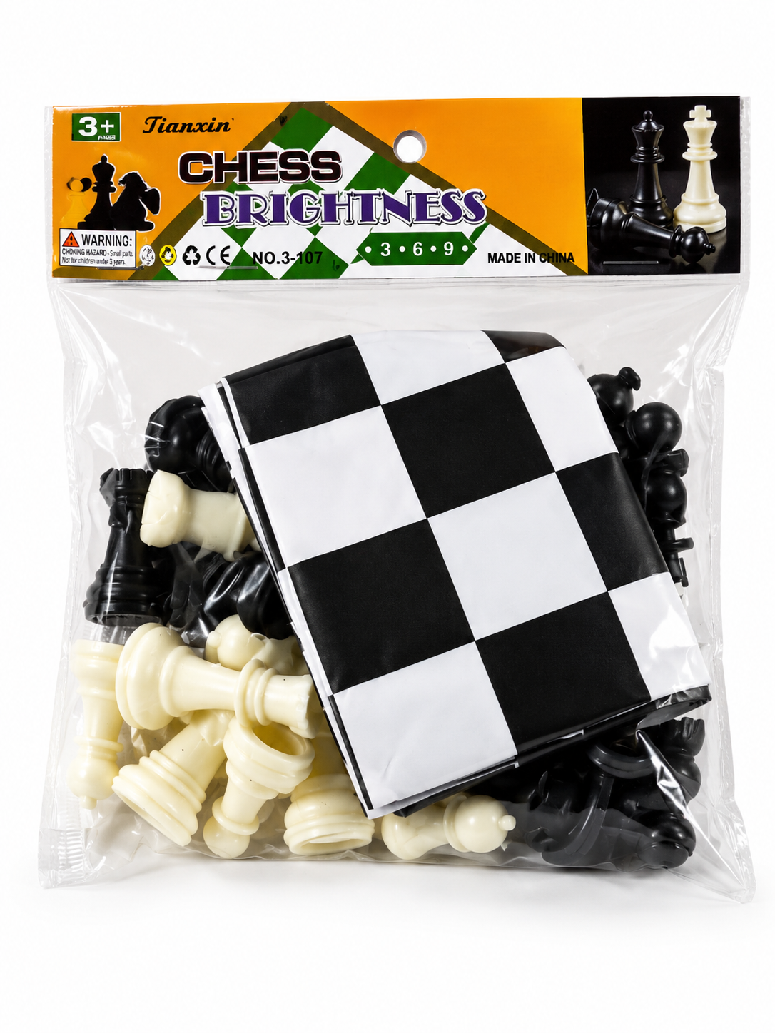 Portable Cloth Chess Game – 10.5 Inch
