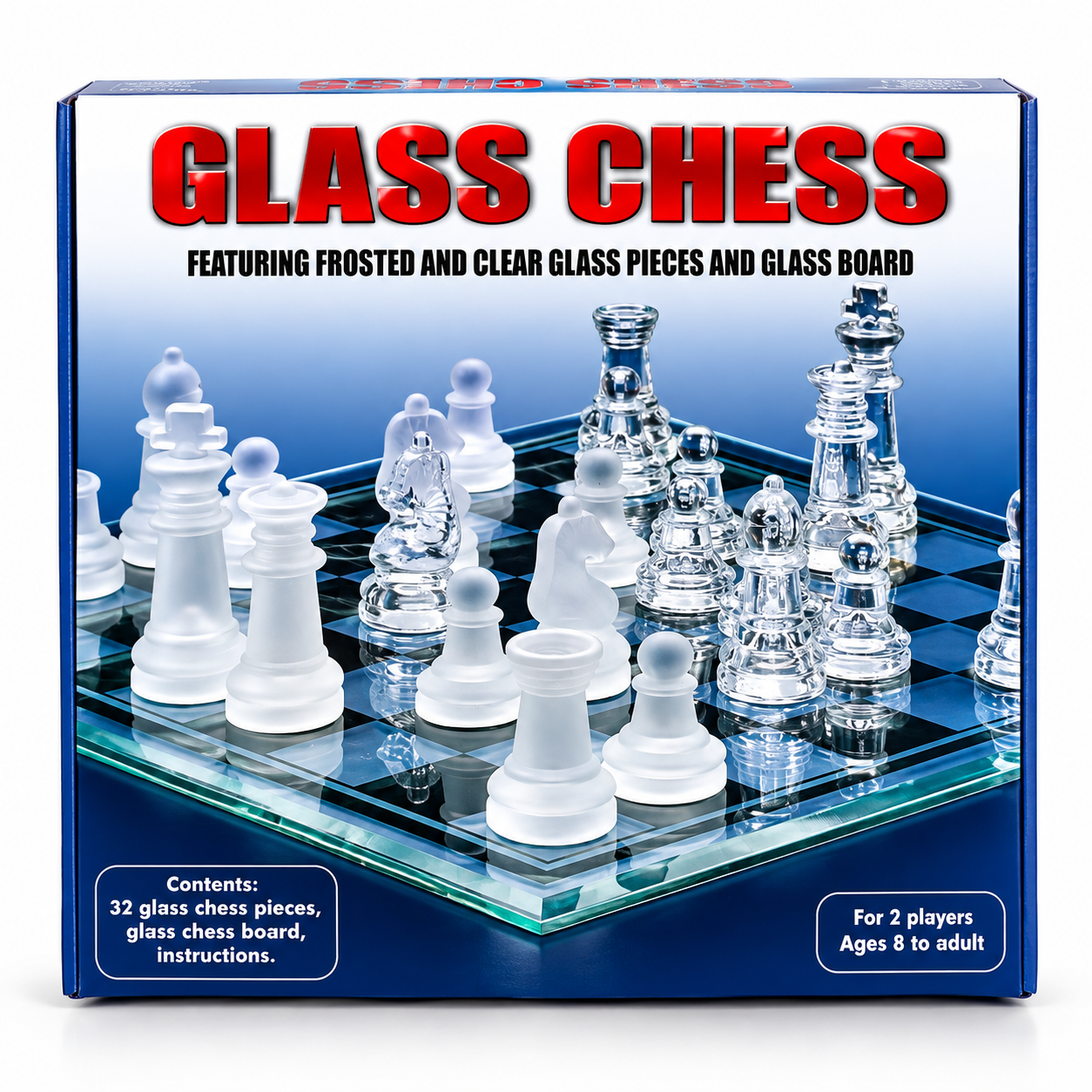 Glass Chess Set