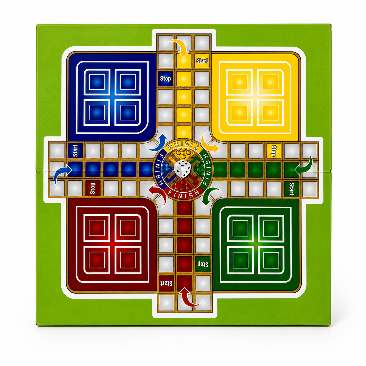Classic Ludo Board Game – Multiple Sizes