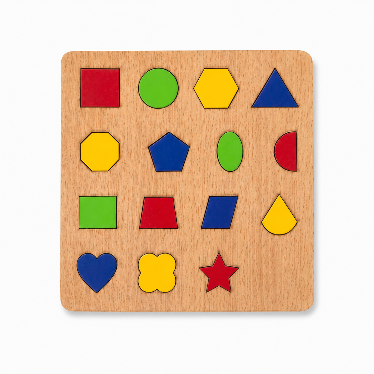 Wooden Learning Puzzle Board – Choose Your Design