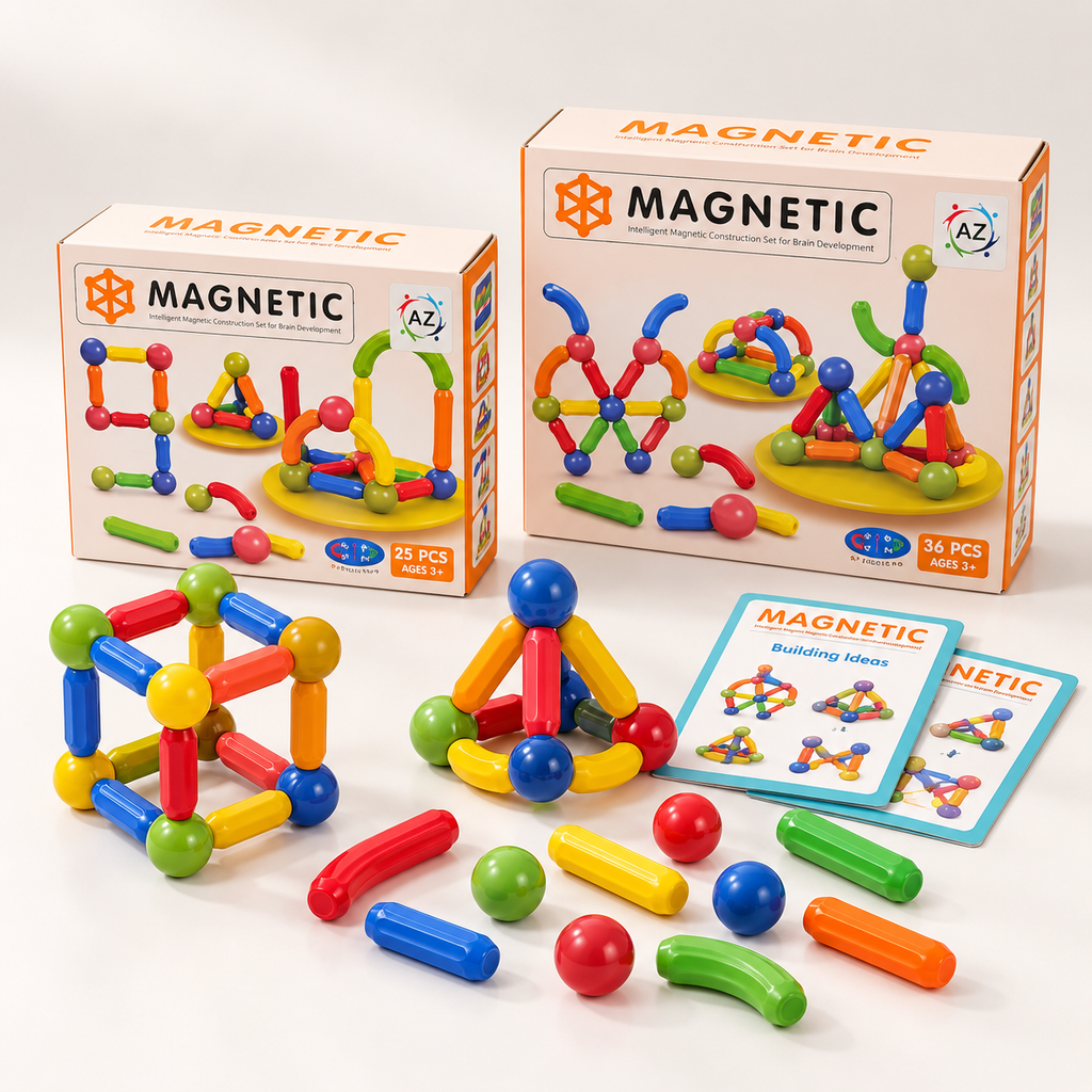 Magnetic Shapes Learning Set