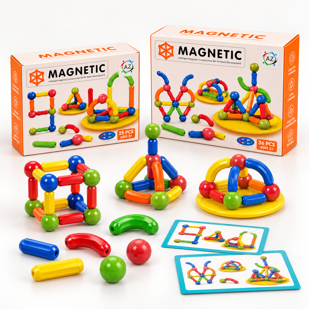 Magnetic Shapes Learning Set